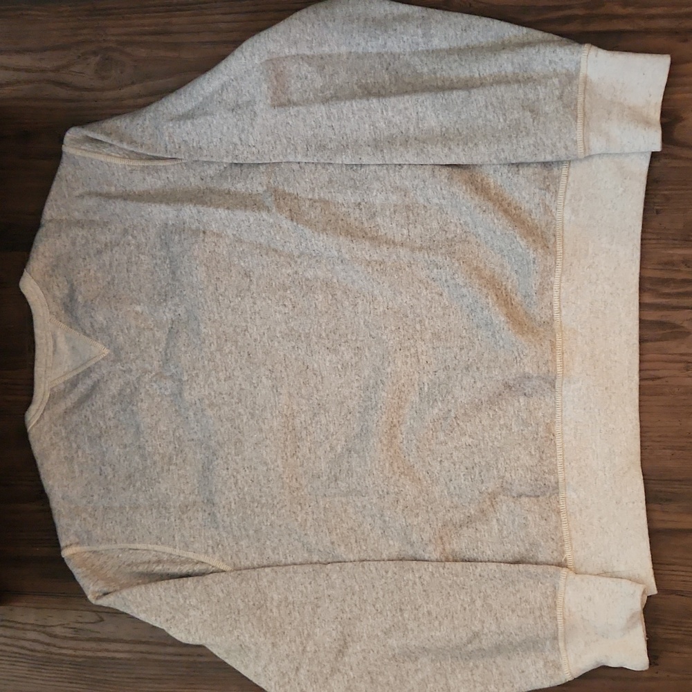 NEW Men's Polo Ralph Lauren Grey Crewneck Sweatshirt w/Multicolor Logo In sz XL - Picture 2 of 8
